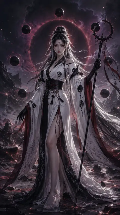 18-year-old Chinese beauty Naruto Liudao Madara sexy Hanfu