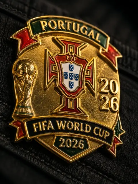 2026 World Cup Team Commemorative Enamel Badge
