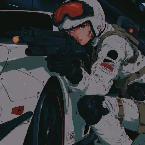 80s/90s sci-fi OVA action