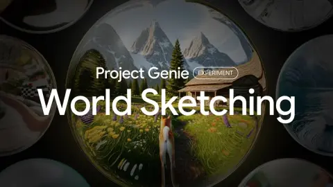 A future world constructed through the interweaving of text and visuals