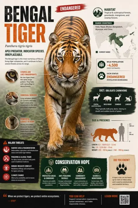 A guide to creating an endangered animal infographic
