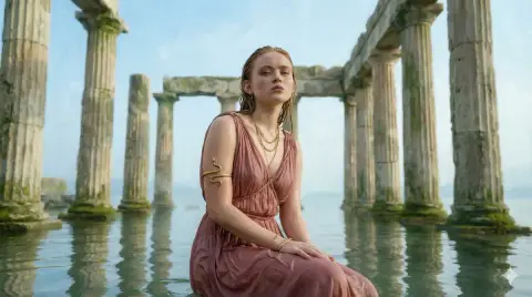 A modern-day Aphrodite who flooded the temple