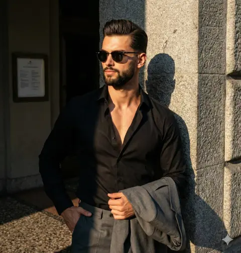A powerful men's fashion blockbuster