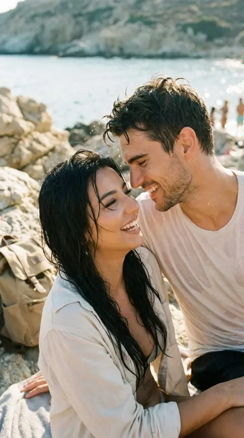 A salty summer love song by the Aegean Sea