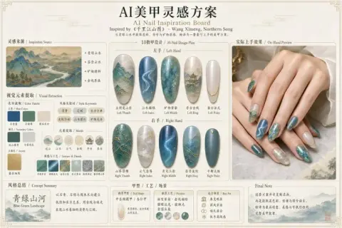 AI manicure inspiration solution