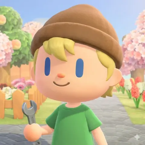 Animal Crossing-style avatar