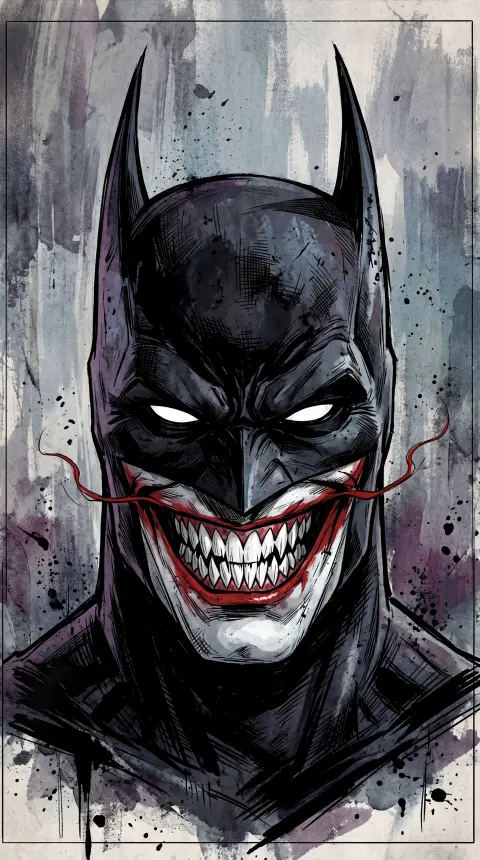 BATMAN LAUGHS!
