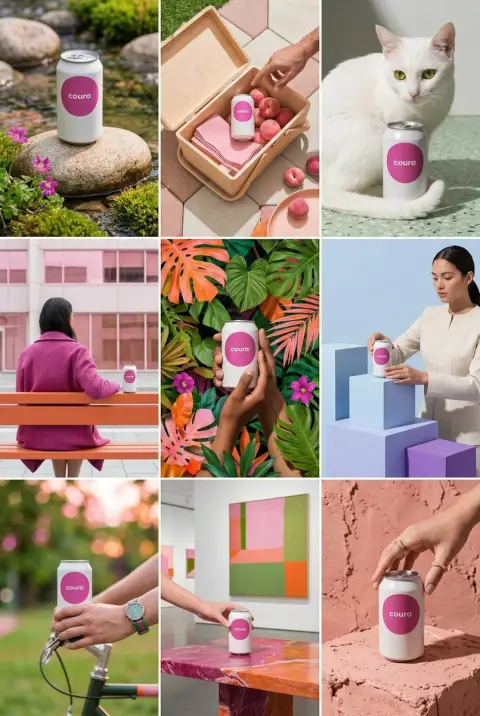 Beautiful Jiugongge high-end product aesthetics