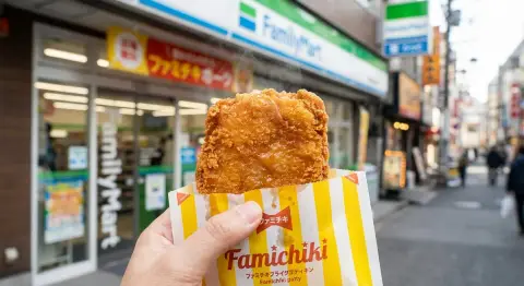 Brown and crispy Family Fried Chicken close-up