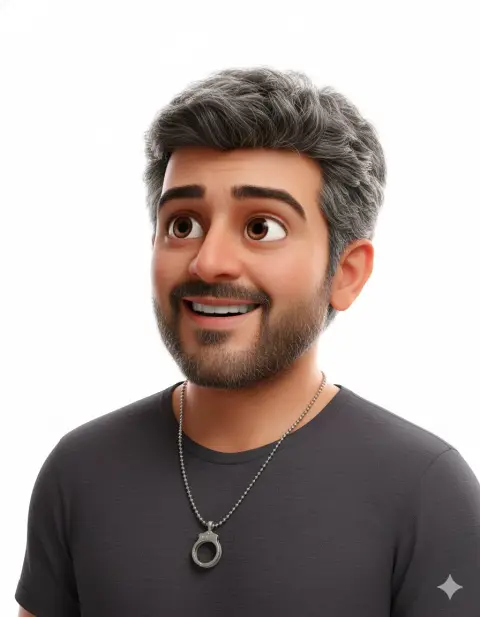 Cheerful and cute Pixar style 3D cartoon portrait generation