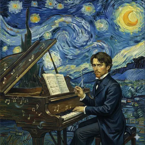Chopin's Piano Rhapsody Under the Stars