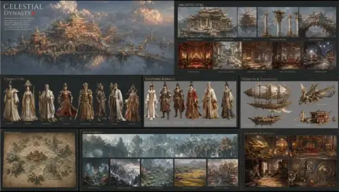 Cinematic style and civilized visual construction