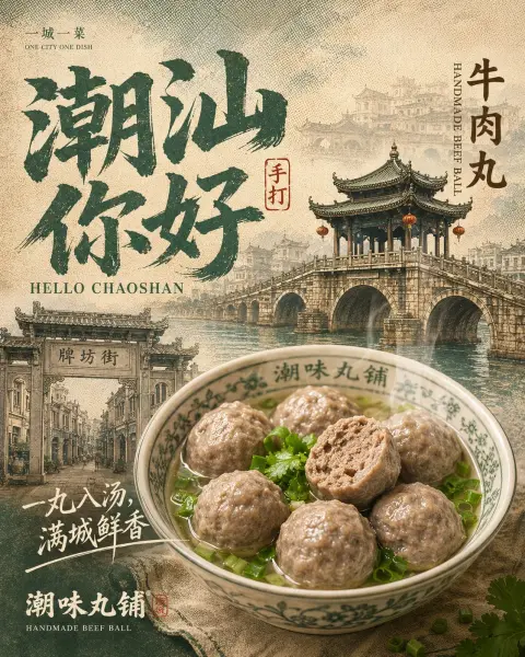 City Taste Archives One City One Dish Series Poster Generation