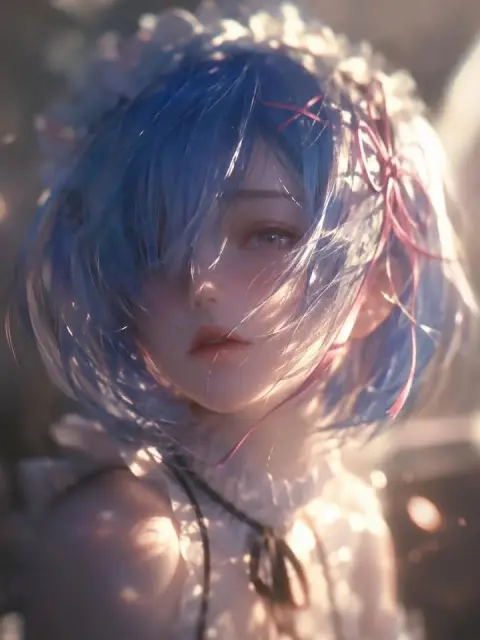 Close-up of Fu Lian Feng's hazy beautiful boy