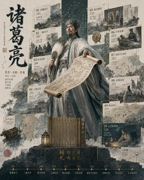 Create high-quality posters of historical figures