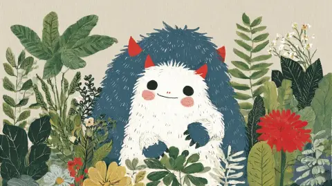 Cute Toonify Character Illustration