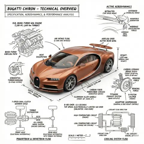 Deconstruction of the ultimate supercar engineering blueprint