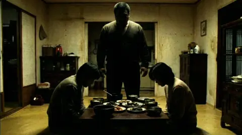 Disproportional Eerie Giant Dark Family Dinner