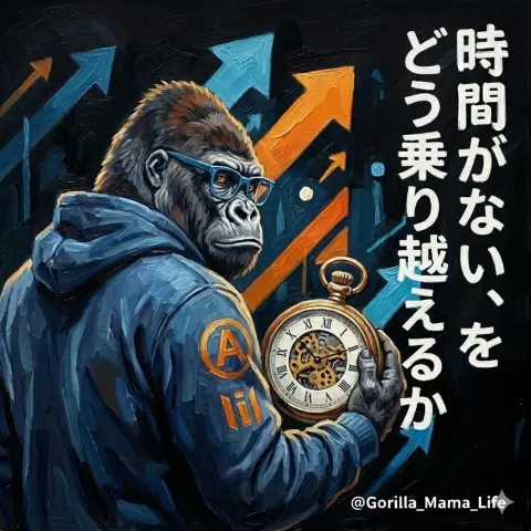 Dynamic driving moments of a wild gorilla