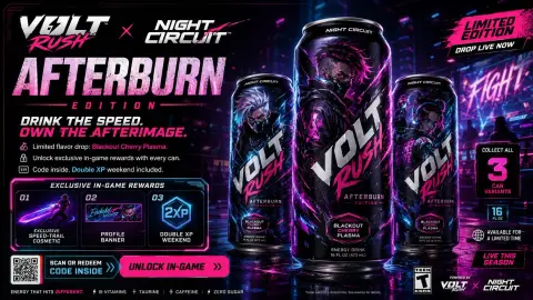 Energy drinks and games cross-border linkage advertising blockbuster