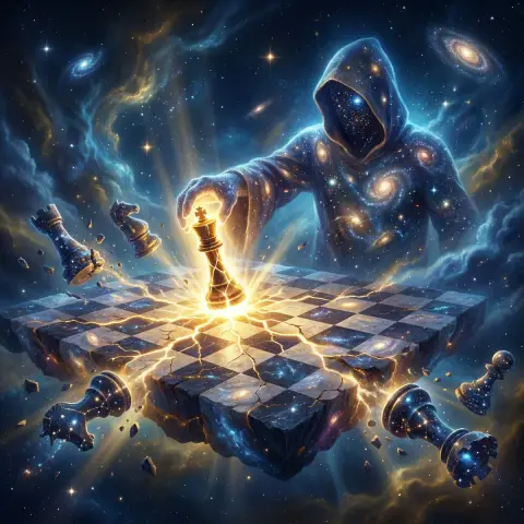 Eternal Checkmate: The End Game in the Cosmic Abyss