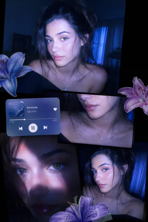 euphoria themed collage