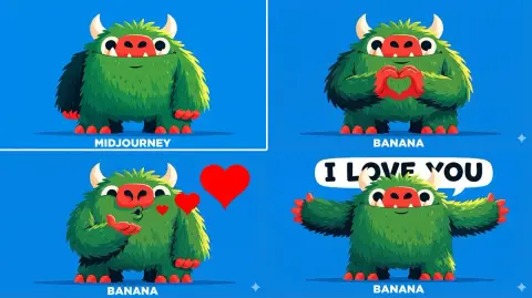 Fantasy troll fingertip heart shape