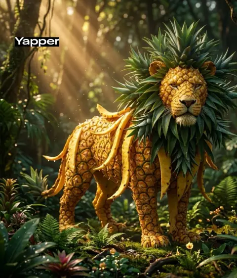 Fantasy Watermelon Elephant Rainforest Adventure