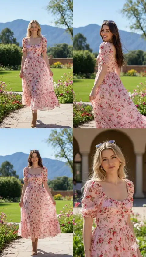 Floral Fairy in a Mediterranean Manor