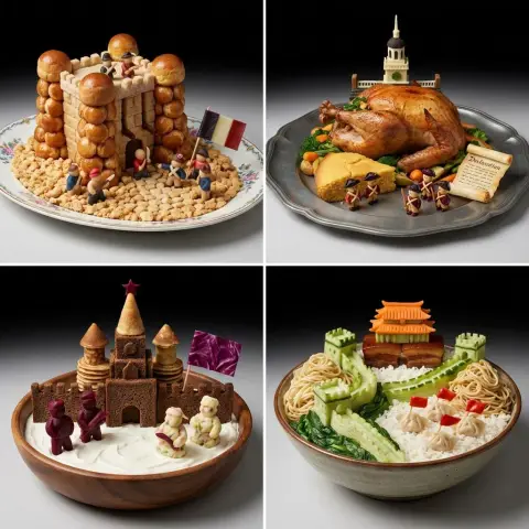 Food Miniatures of the Four Revolutions