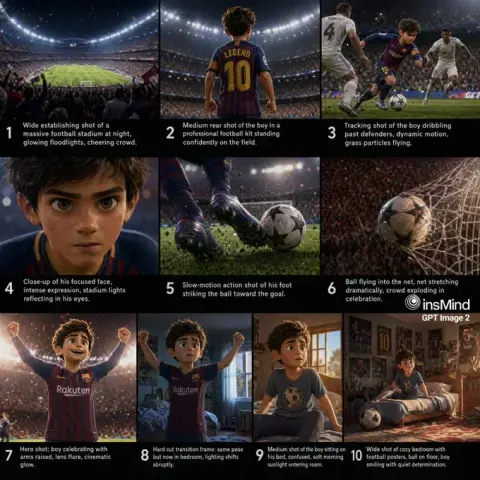 Football boy’s dream of winning the championship