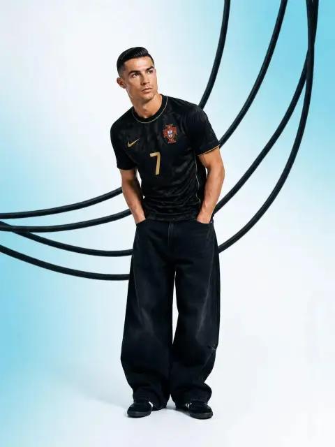 Football superstar fashion blockbuster portraits