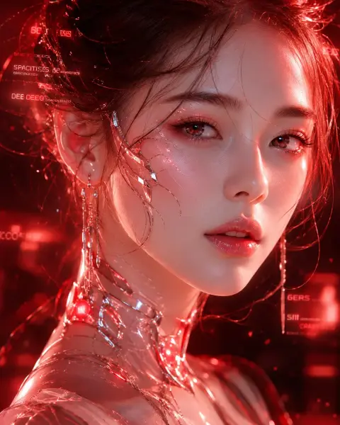 Future Faces Hyper-Realistic Portraits Series