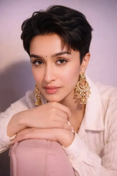 Gentle and touching portrait of a girl with Zumka earrings