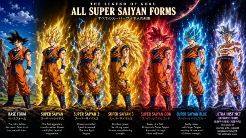 Goku full form super saiyan transformation