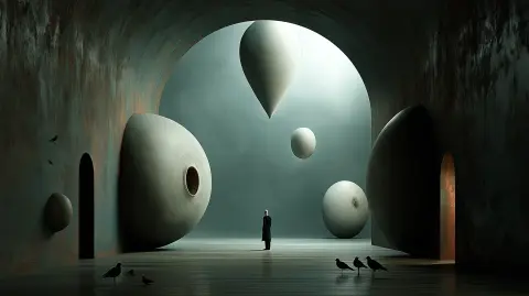 gray surrealism