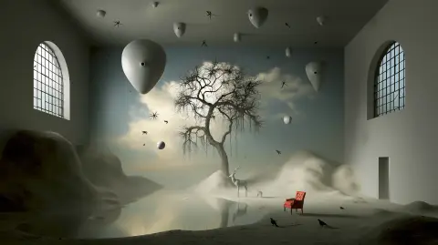 gray surrealism