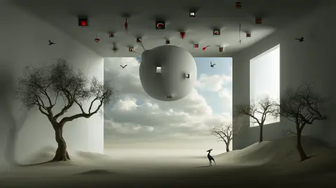 gray surrealism