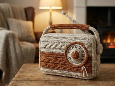 Hard machinery transformed into warm and soft wool fabric