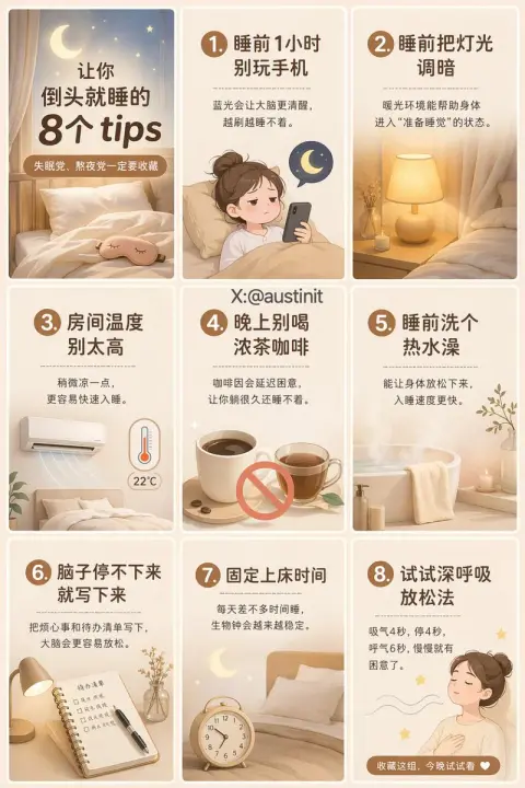 Healing Sleep Aid Guide Nine Palace Grid