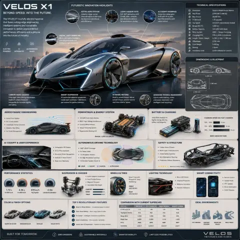 High-end futuristic car encyclopedia