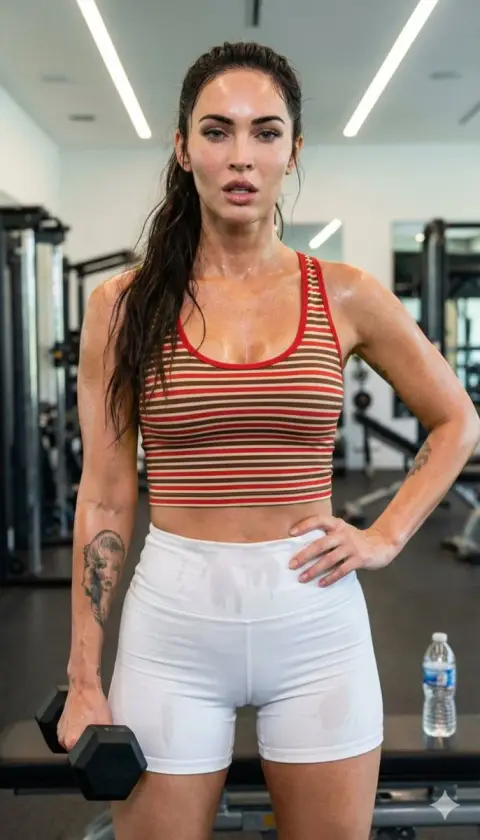 High-end sports aesthetics of Hollywood actresses