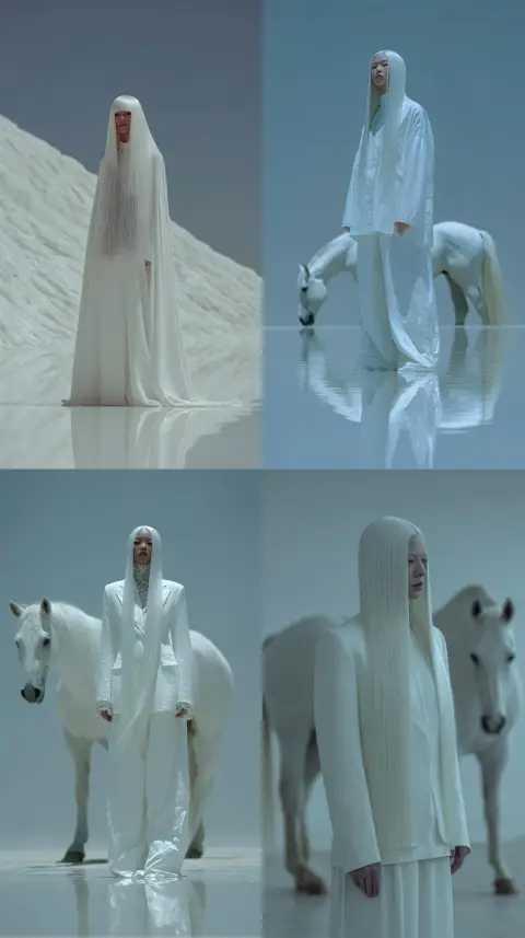 High fashion surrealism