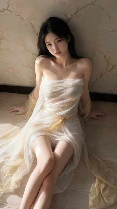 Highly complete realistic ancient style portrait photography