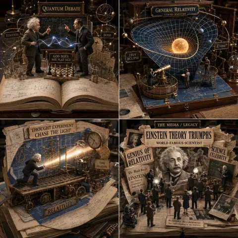 Hyper-realistic historical narrative 3D miniature landscape model