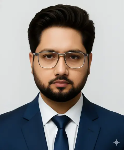 Hyper-realistic ID photo of business men