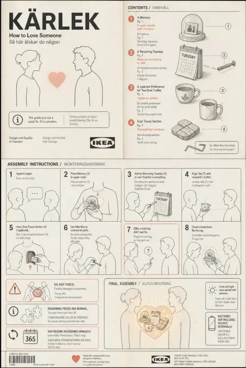 IKEA Style Love Instructions