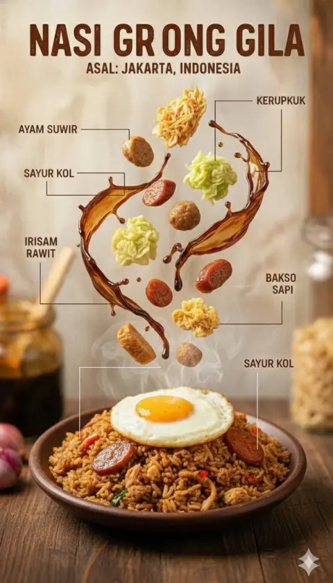 Indonesian hot food suspension analysis infographic