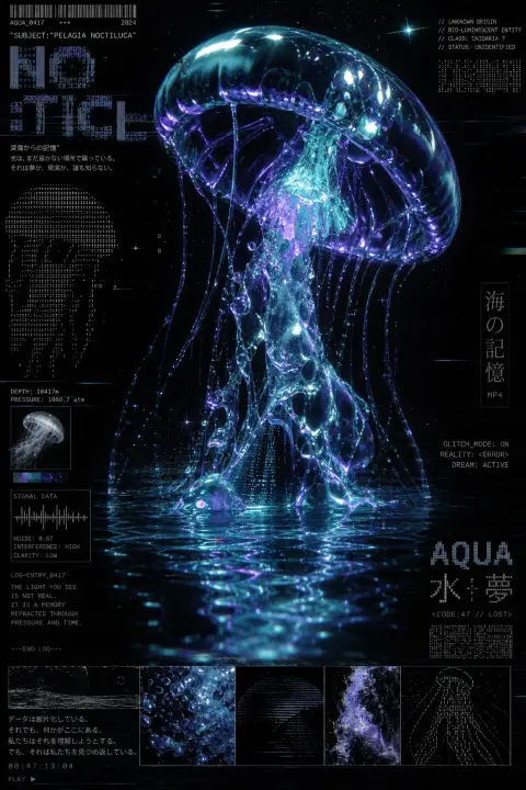 Into the sea