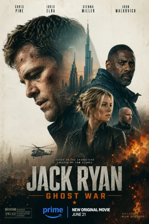 Jack Ryan Ghost War Movie Poster